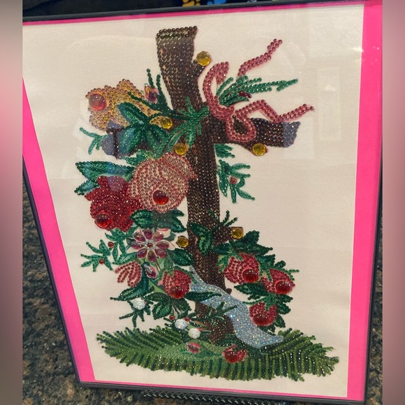 Finished Crystal Rhinestone Cross Diamond Painting - Picture 3 of 4